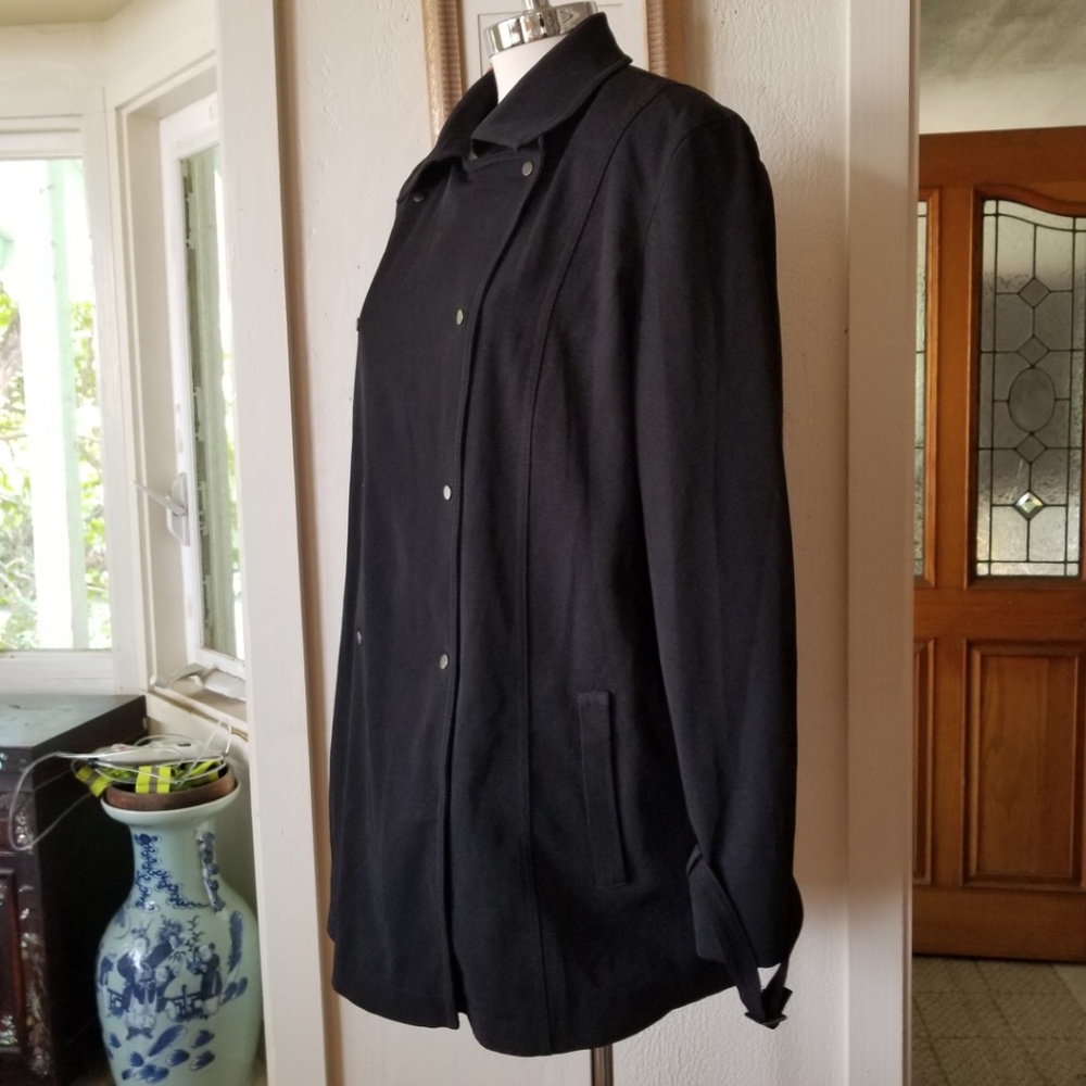 Giacca Double Breasted Snap Button Coat - image 3